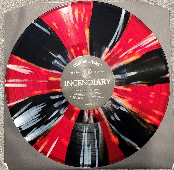 Incendiary (3) : Cost Of Living (12",45 RPM,Album)