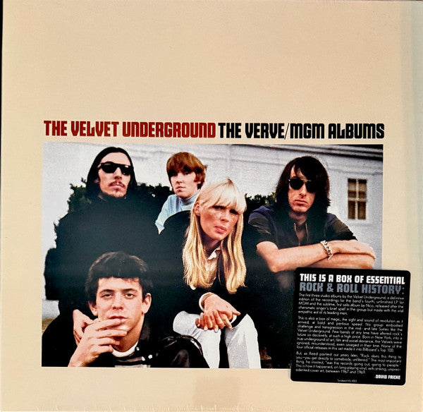 Velvet Underground, The : The Verve/MGM Albums (LP,Album,Reissue,Remastered,Repress,Mono)