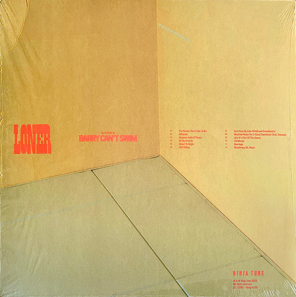 Barry Can't Swim : Loner (LP,Album,Limited Edition)