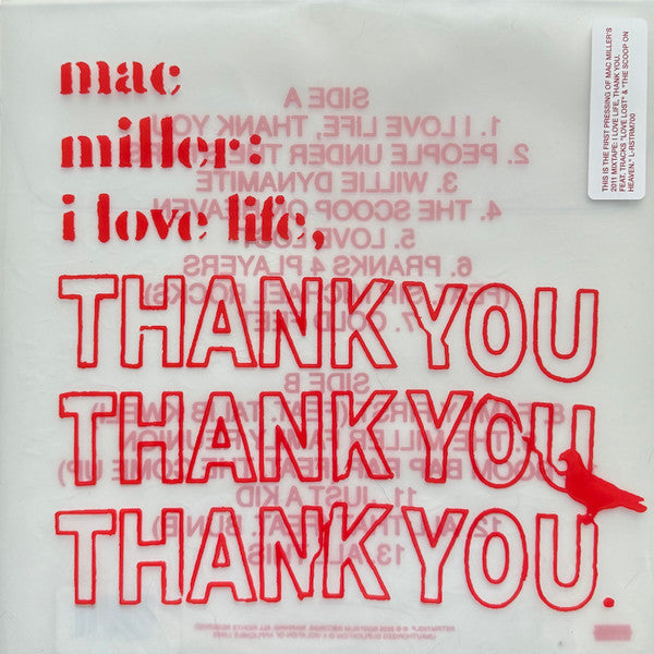 Mac Miller : I Love Life, Thank You (LP,Mixtape,Reissue,Stereo)