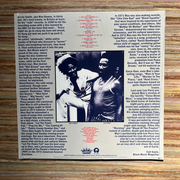 Max Romeo & Upsetters, The : War Ina Babylon (LP,Album,Limited Edition,Reissue,Remastered,Stereo)
