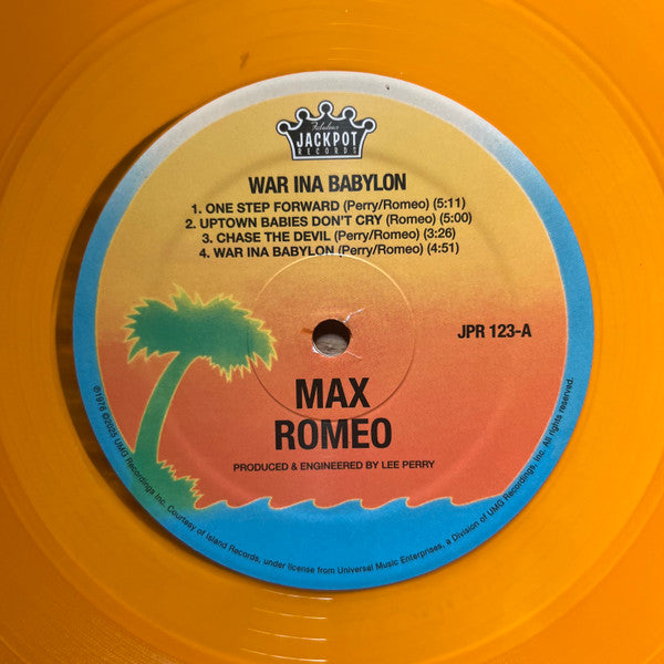 Max Romeo & Upsetters, The : War Ina Babylon (LP,Album,Limited Edition,Reissue,Remastered,Stereo)