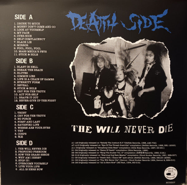 Death Side : The Will Never Die (LP,Compilation)