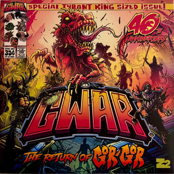 Gwar : The Return Of Gor-Gor (12", EP, Etch, Pur)