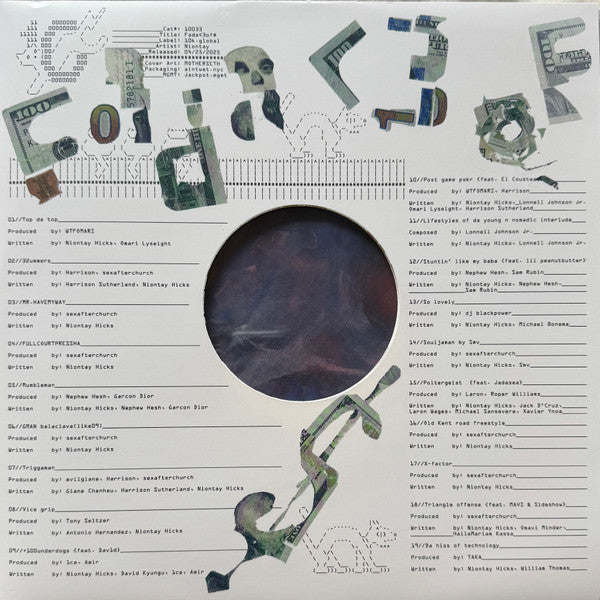 Niontay : Fada<3of$ (LP,Album)