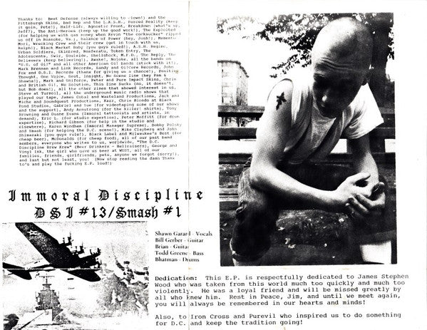 Immoral Discipline : Battlefield EP (7",45 RPM,EP)