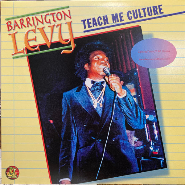 Barrington Levy : Teach Me Culture (LP,Album,Repress)