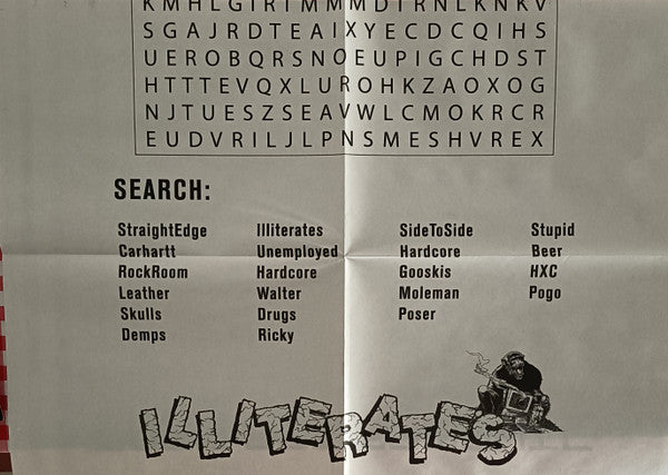 Illiterates (2) : Does Not Compute (12",Album)