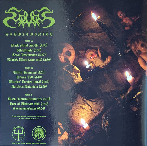 Sabbat : Sabbatrinity (LP + LP, S/Sided + Album, Ltd, RE)