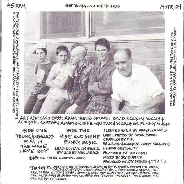 Young And The Useless, The : Real Men Don't Floss (7",Limited Edition,Unofficial Release)
