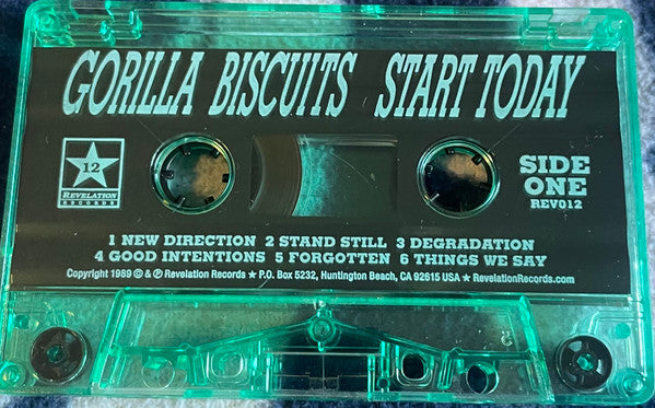 Gorilla Biscuits : Start Today (Album,Reissue)