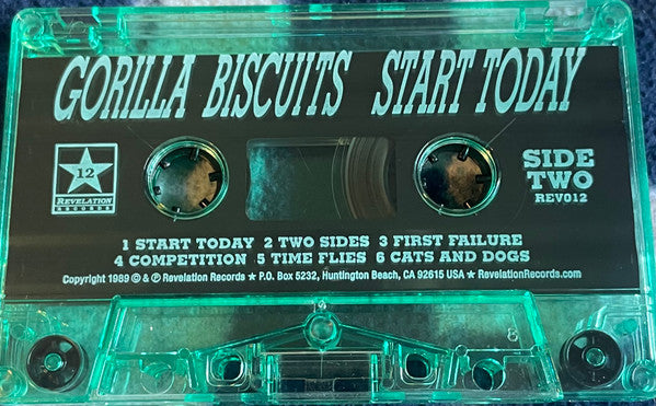 Gorilla Biscuits : Start Today (Album,Reissue)