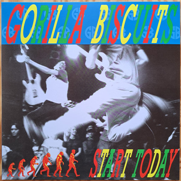 Gorilla Biscuits : Start Today (LP,Album,Reissue)