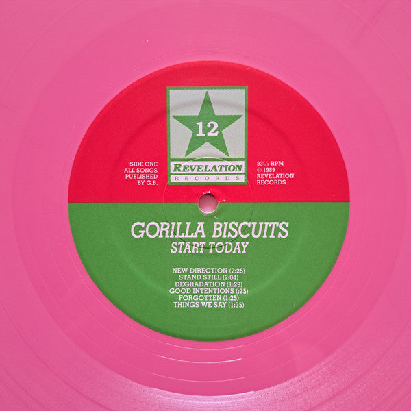 Gorilla Biscuits : Start Today (LP,Album,Reissue)