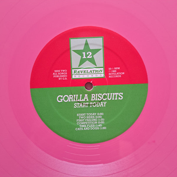 Gorilla Biscuits : Start Today (LP,Album,Reissue)