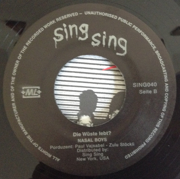 Nasal Boys : Hot Love (7",Single,45 RPM,Reissue)