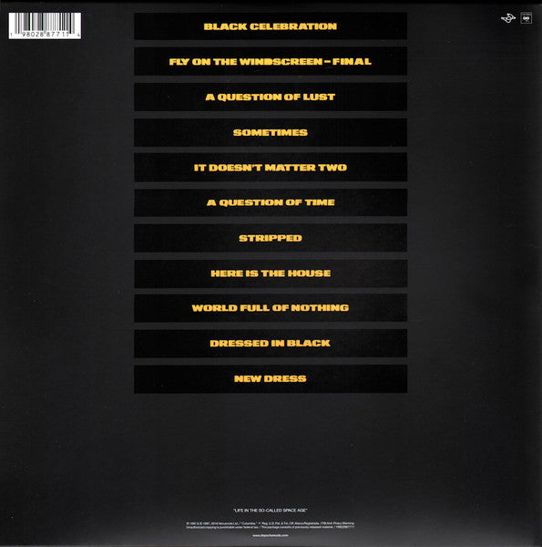 Depeche Mode : Black Celebration (LP,Album,Reissue,Remastered)