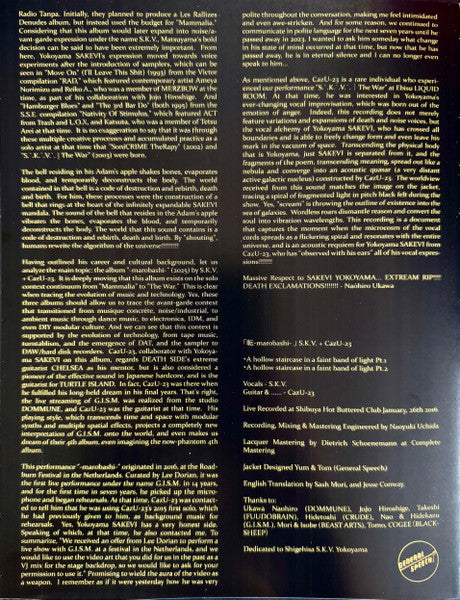 S.K.V.* + Cazu-23 : 転 -Marobashi- (LP)
