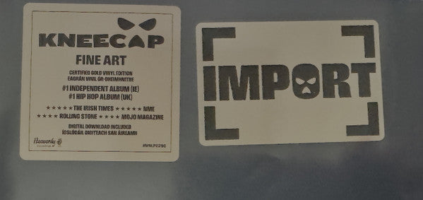 Kneecap (2) : Fine Art (LP,Limited Edition)