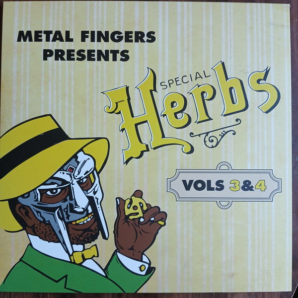Metal Fingers : Special Herbs (Vols 3&4) (LP,Compilation,Reissue,Stereo)