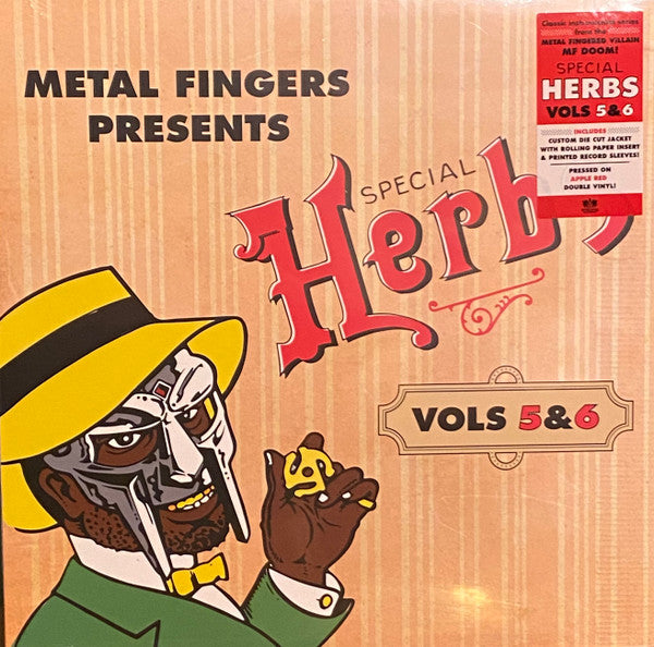Metal Fingers : Special Herbs (Vols 5&6) (LP,Compilation,Reissue,Repress,Stereo)