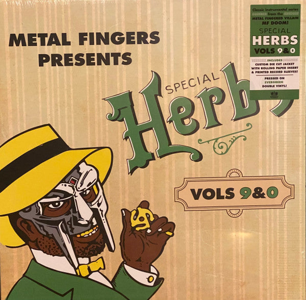 Metal Fingers : Special Herbs (Vols 9&0) (LP,Compilation,Reissue)