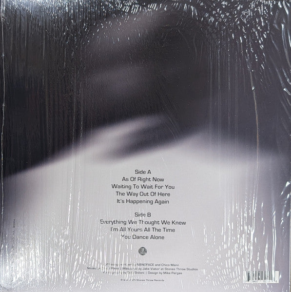 N8NOFACE : As Of Right Now (LP,Album)