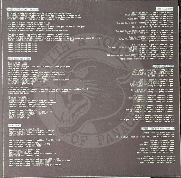 The Young Ones (6) : With A Touch Of Panache (12", Ltd)