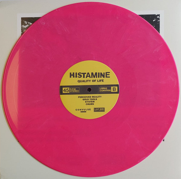 Histamine : Quality Of Life  (LP,45 RPM,Album)