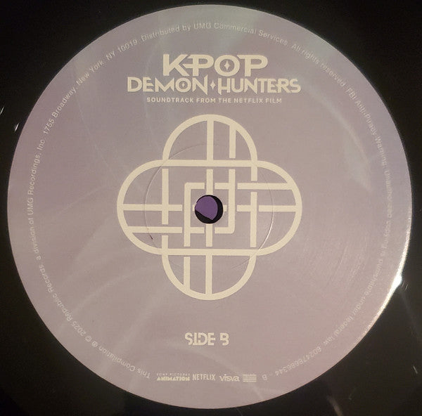 Various : KPop Demon Hunters (Soundtrack From The Netflix Film) (LP,Stereo)