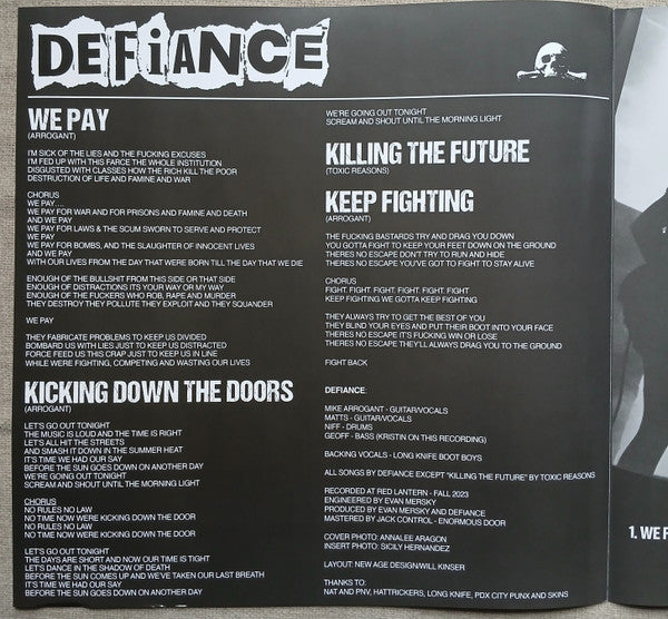 Defiance (2), Hat Trickers : Darkest Hour / Waltz In The Night (LP,Album)