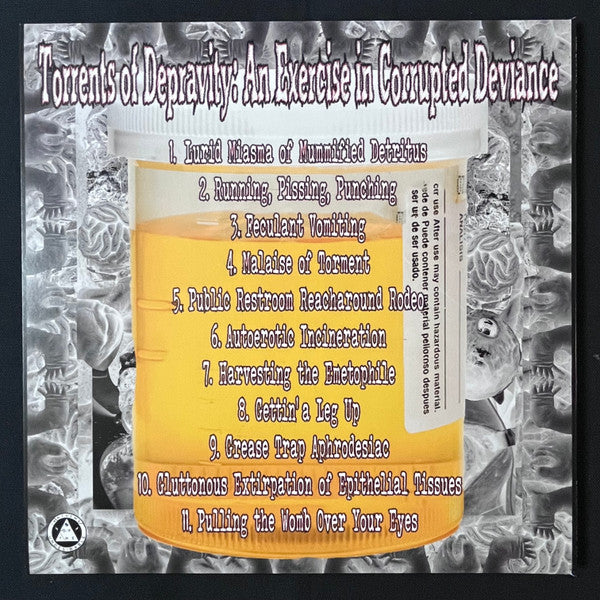 Redundant Protoplasm : Torrents Of Depravity: An Exercise In Corrupted Deviance (LP,45 RPM,Album)