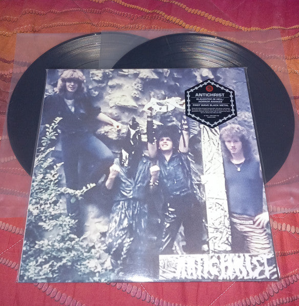 Antichrist (22) : Slaughter In Hell / Horror Awakes (LP,Compilation,Limited Edition,Remastered)