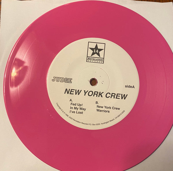 Judge : New York Crew (7",Reissue)