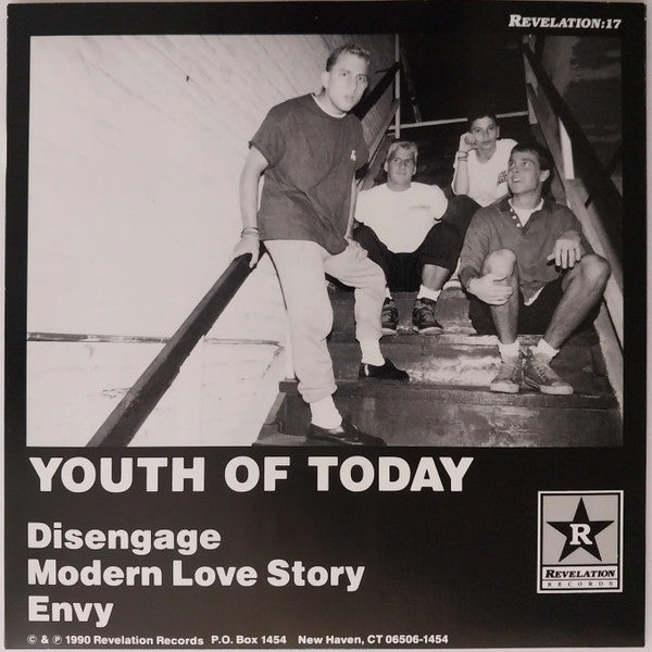 Youth Of Today : Youth Of Today (7",Reissue,Repress)