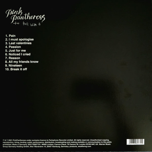 PinkPantheress : To Hell With It (12",45 RPM,Limited Edition,Mixtape,Reissue)