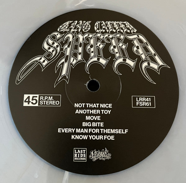 Speed (38) : Gang Called Speed (12",45 RPM,Single Sided,Etched,Repress)