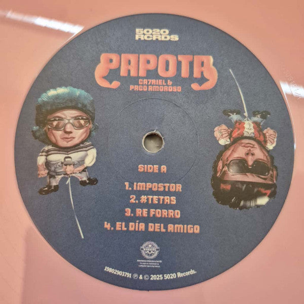 CA7RIEL & Paco Amoroso : PAPOTA (LP,EP,Stereo)