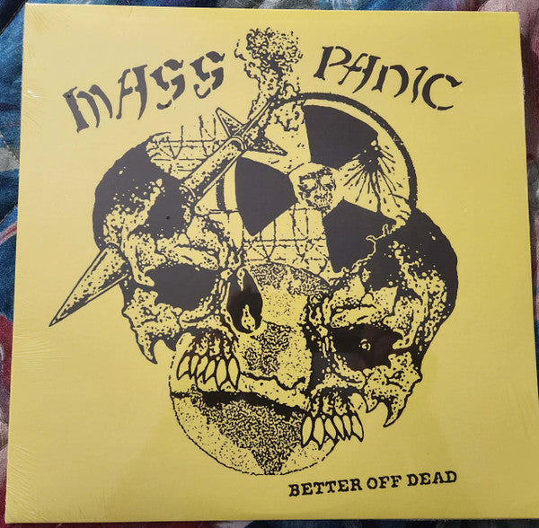 Mass Panic (4) : Better Off Dead (12",45 RPM,Single Sided,EP,Limited Edition,Stereo)