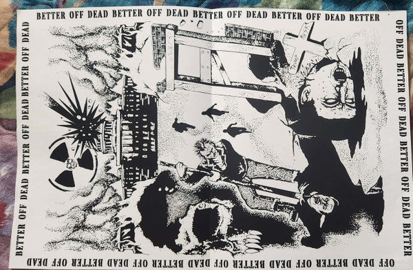 Mass Panic (4) : Better Off Dead (12",45 RPM,Single Sided,EP,Limited Edition,Stereo)