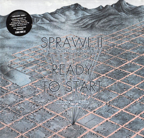Arcade Fire : Sprawl II / Ready To Start (12",Single,Limited Edition,45 RPM)