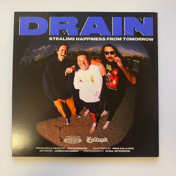 Drain (17) : Stealing Happiness From Tomorrow (7",Single Sided,Single,Stereo)