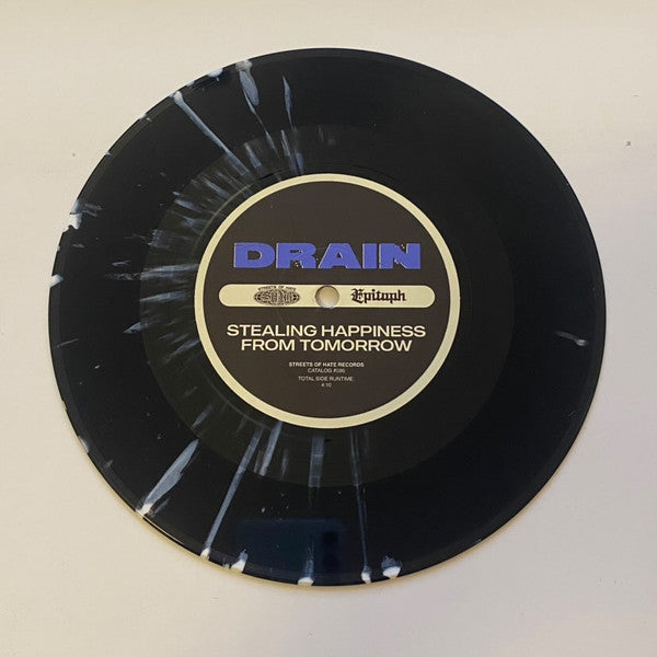 Drain (17) : Stealing Happiness From Tomorrow (7",Single Sided,Single,Stereo)