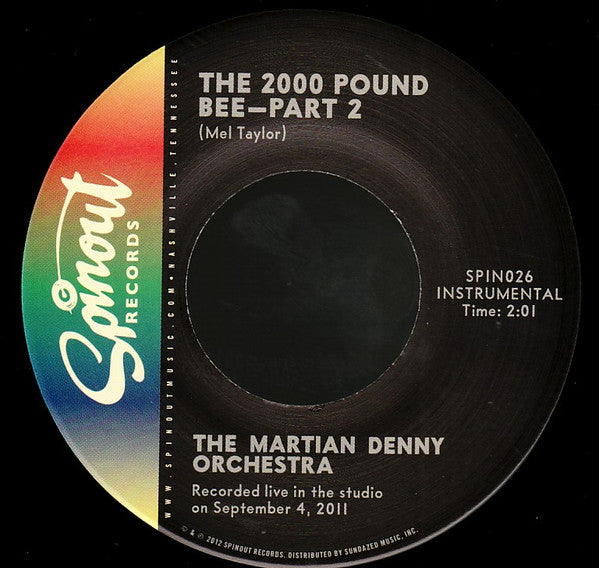 Martian Denny Orchestra, The : Crossfire (7",45 RPM,Single,Limited Edition)