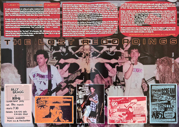 HDQ* : Looking Back (The Lost Recordings) (7", EP, RM, Ran)