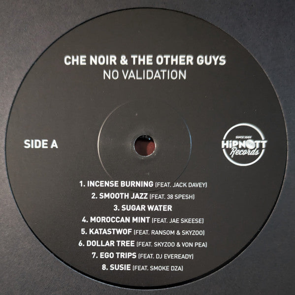 Che Noir & Other Guys (4), The : No Validation (LP,Album,Limited Edition)