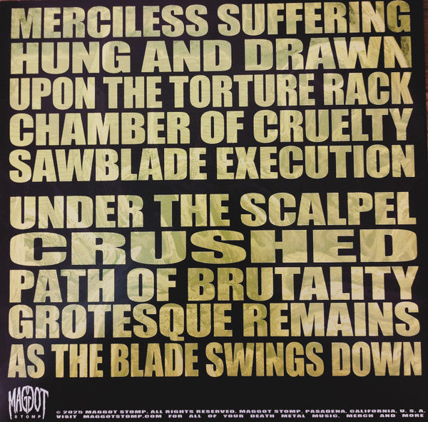 Dying Remains : Merciless Suffering (LP,Album)