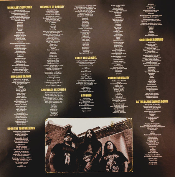 Dying Remains : Merciless Suffering (LP,Album)