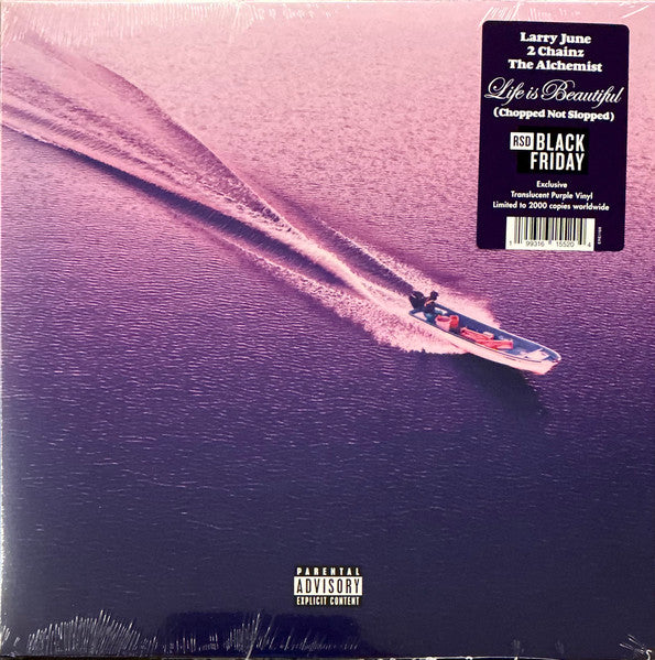 Larry June, 2 Chainz & Alchemist : Life Is Beautiful (Chopped Not Slopped) (LP,Album,Record Store Day,Limited Edition)