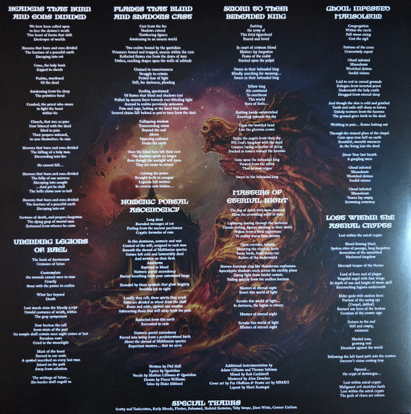 Morbikon : Lost Within The Astral Crypts (LP, Album, Ltd, Vio)
